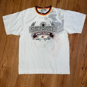 Cool 00's SOUTHPOLE International Badge T- Shirt